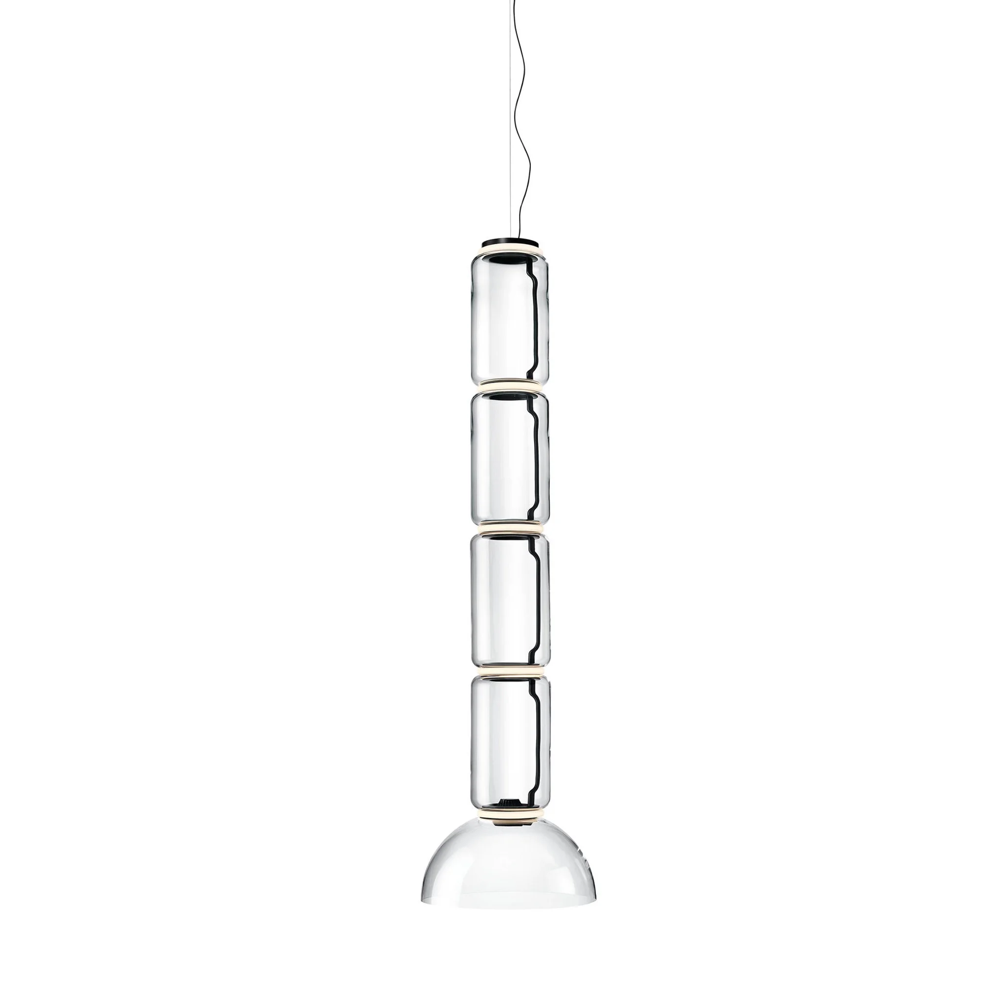 Купить Подвесной светильник Noctambule Suspension 4 Low Cylinder Bowl в интернет-магазине roooms.ru