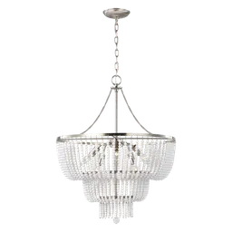 Brushed Nickel LED Bulb(s) Included