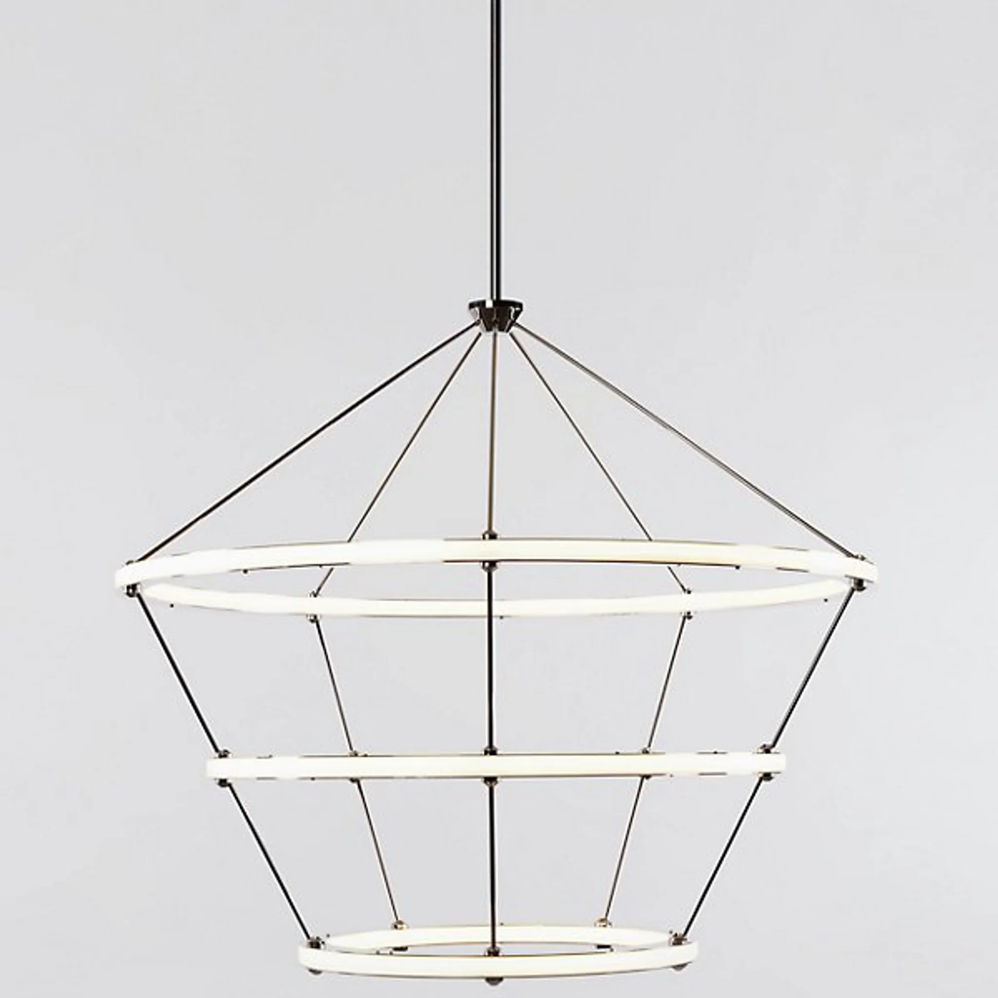 Купить Люстра Halo LED Chandelier в интернет-магазине roooms.ru