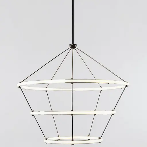 Купить Люстра Halo LED Chandelier в интернет-магазине roooms.ru