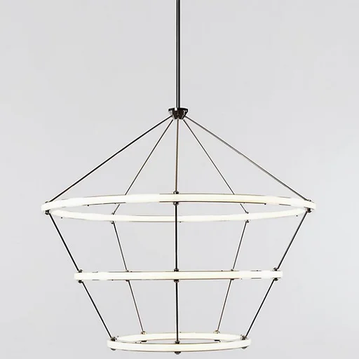 Купить Люстра Halo LED Chandelier в интернет-магазине roooms.ru