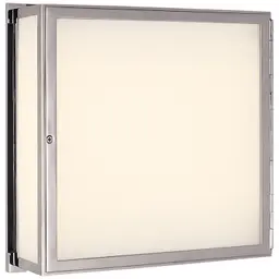 Chrome White Glass