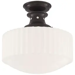 Bronze White Glass