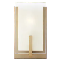 Satin Brass LED Bulb(s) Included