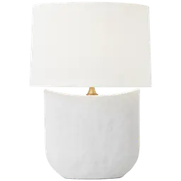 Matte White Ceramic LED Bulb(s) Included