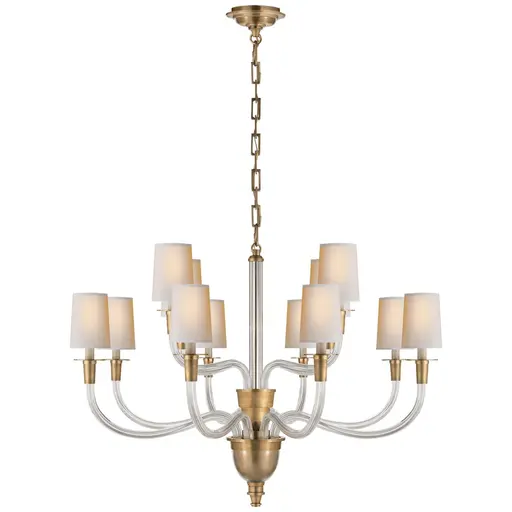 Купить Люстра Vivian Large Two-Tier Chandelier в интернет-магазине roooms.ru