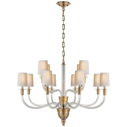 Купить Люстра Vivian Large Two-Tier Chandelier в интернет-магазине roooms.ru