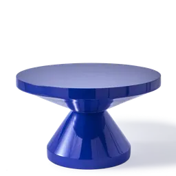 Dark blue Lacquered polyester