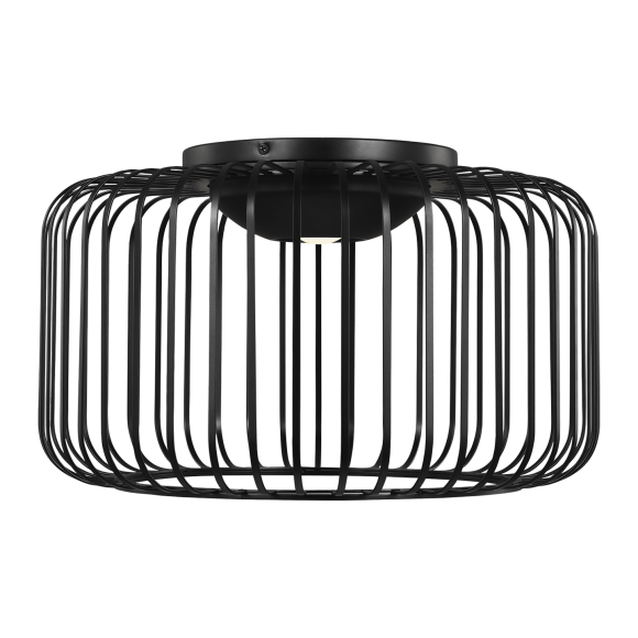 Nightshade Black 15" Integrated LED 90 CRI 3000K 120V