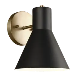 Satin Brass LED Bulb(s) Included