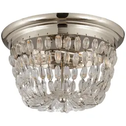 Polished Silver Seeded Glass