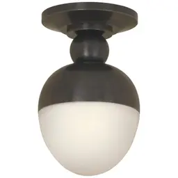 Bronze White Glass