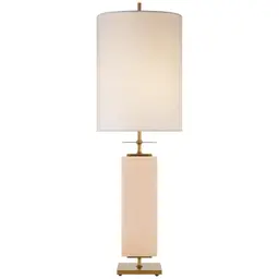 Blush 12" x 12" x 16" Cream Linen