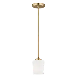 Satin Brass LED Bulb(s) Included