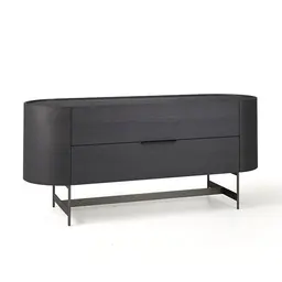 Grey Oak with Matte Titanium