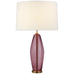 Orchid 19" x 20" x 13" Linen Oval