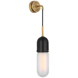 Bronze and Brass Clear Glass