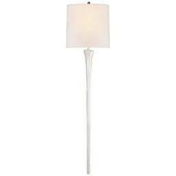 Plaster White 10" x 11 " x 10" Natural Paper Shield