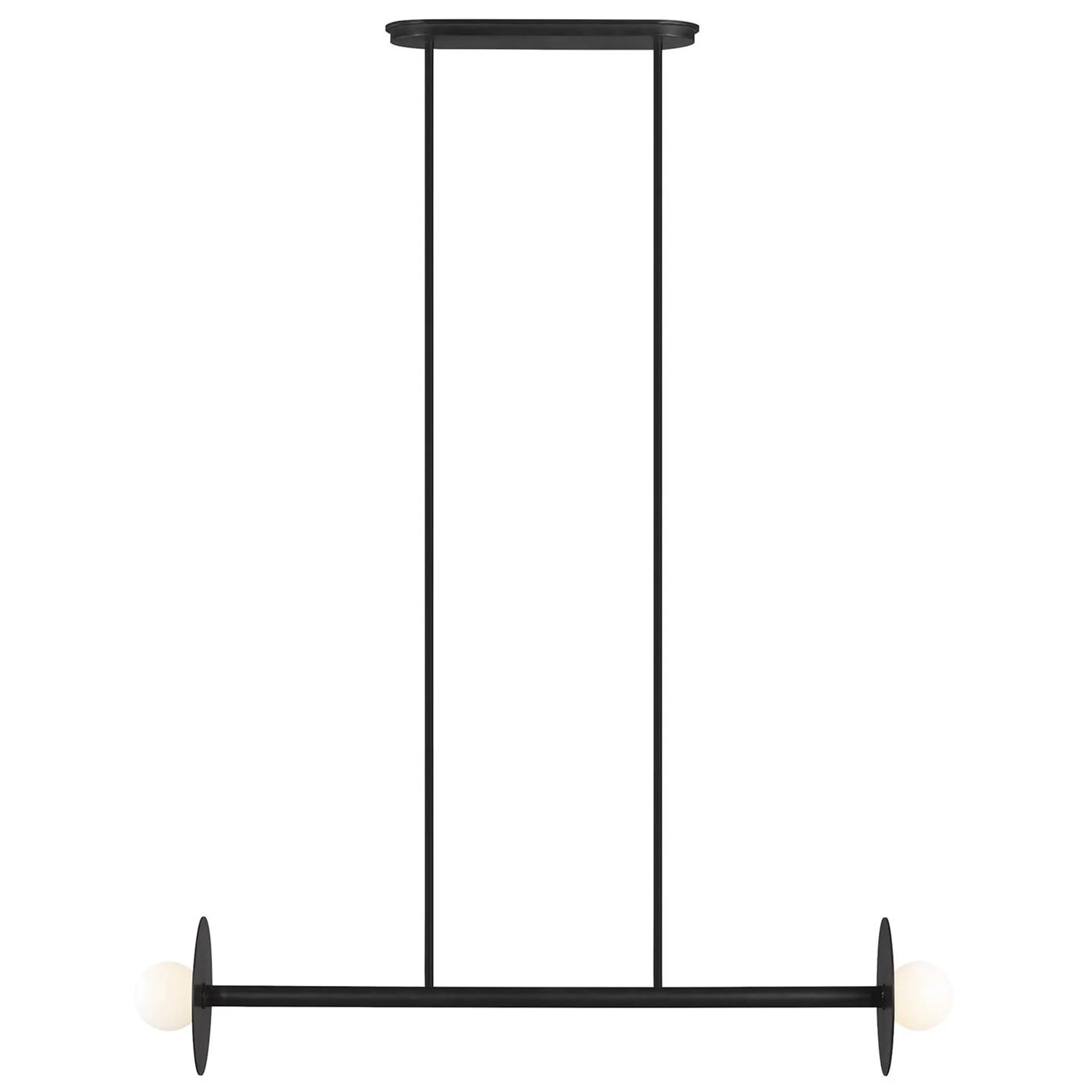 Купить Люстра Nodes Medium Linear Chandelier в интернет-магазине roooms.ru