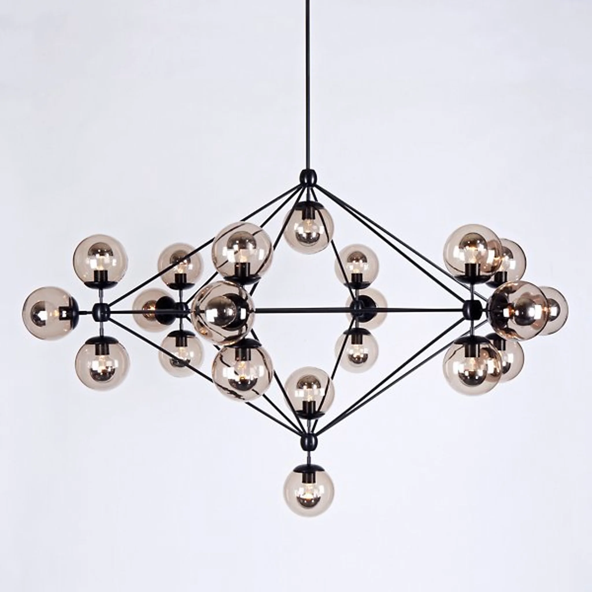 Купить Люстра Modo 6 Sided Chandelier - 21 Globes в интернет-магазине roooms.ru