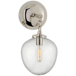 Polished Nickel Seeded Glass