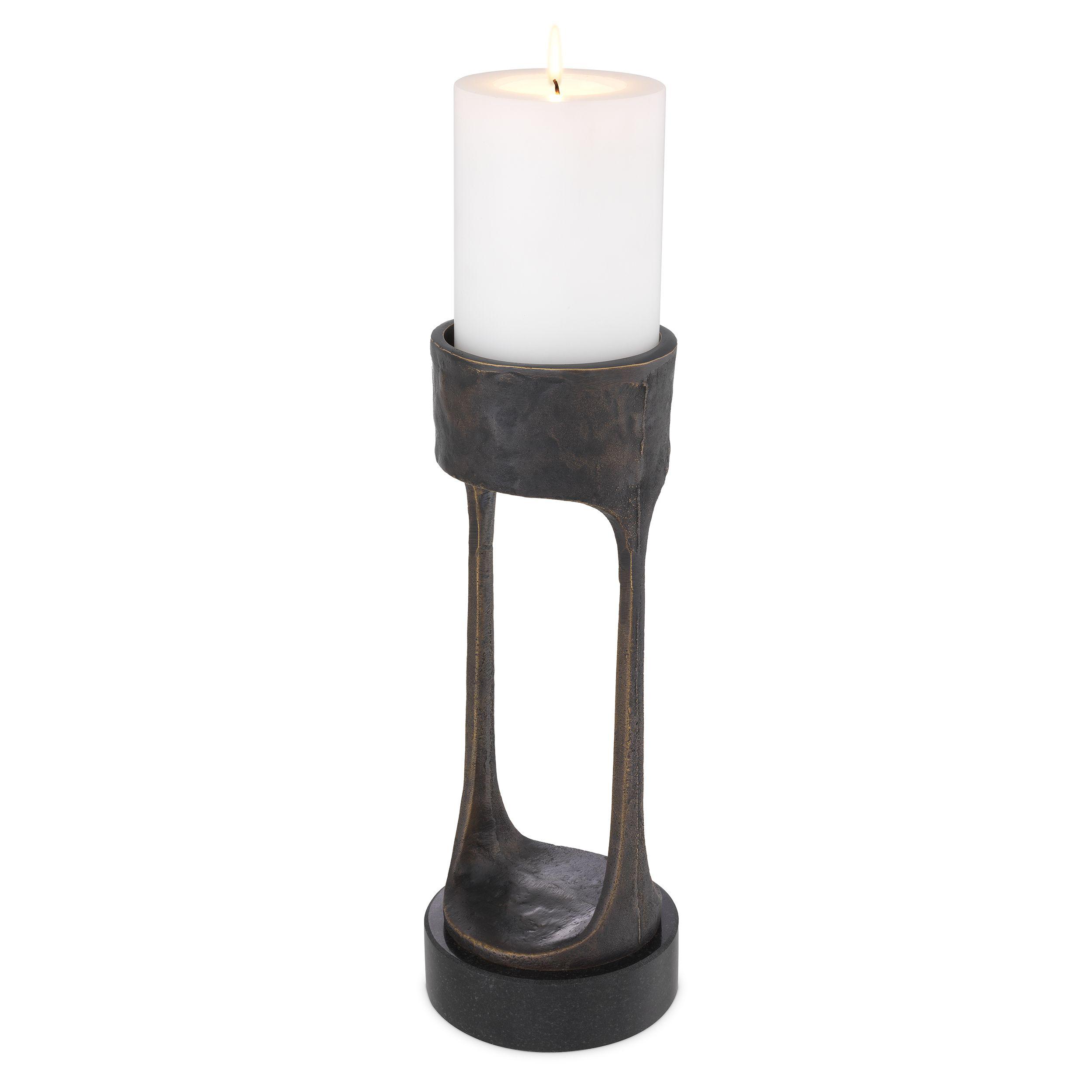 bronze highlight finish | black granite base L