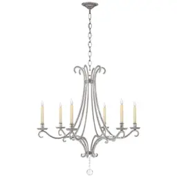Burnished Silver Leaf Crystal