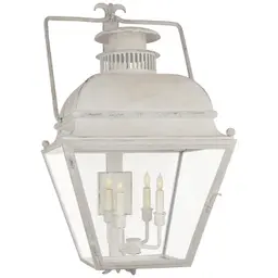 Old White Clear Glass