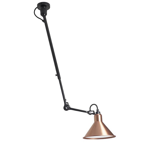 Matte White with Copper, 1 (Not Included),Conic