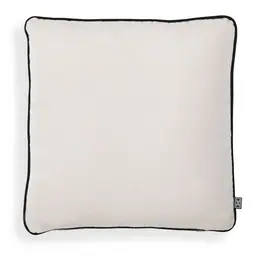 sunbrella canvas canvas | black piping