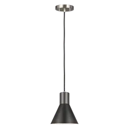 Brushed Nickel LED Bulb(s) Included