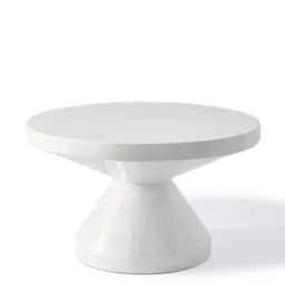 White Lacquered polyester