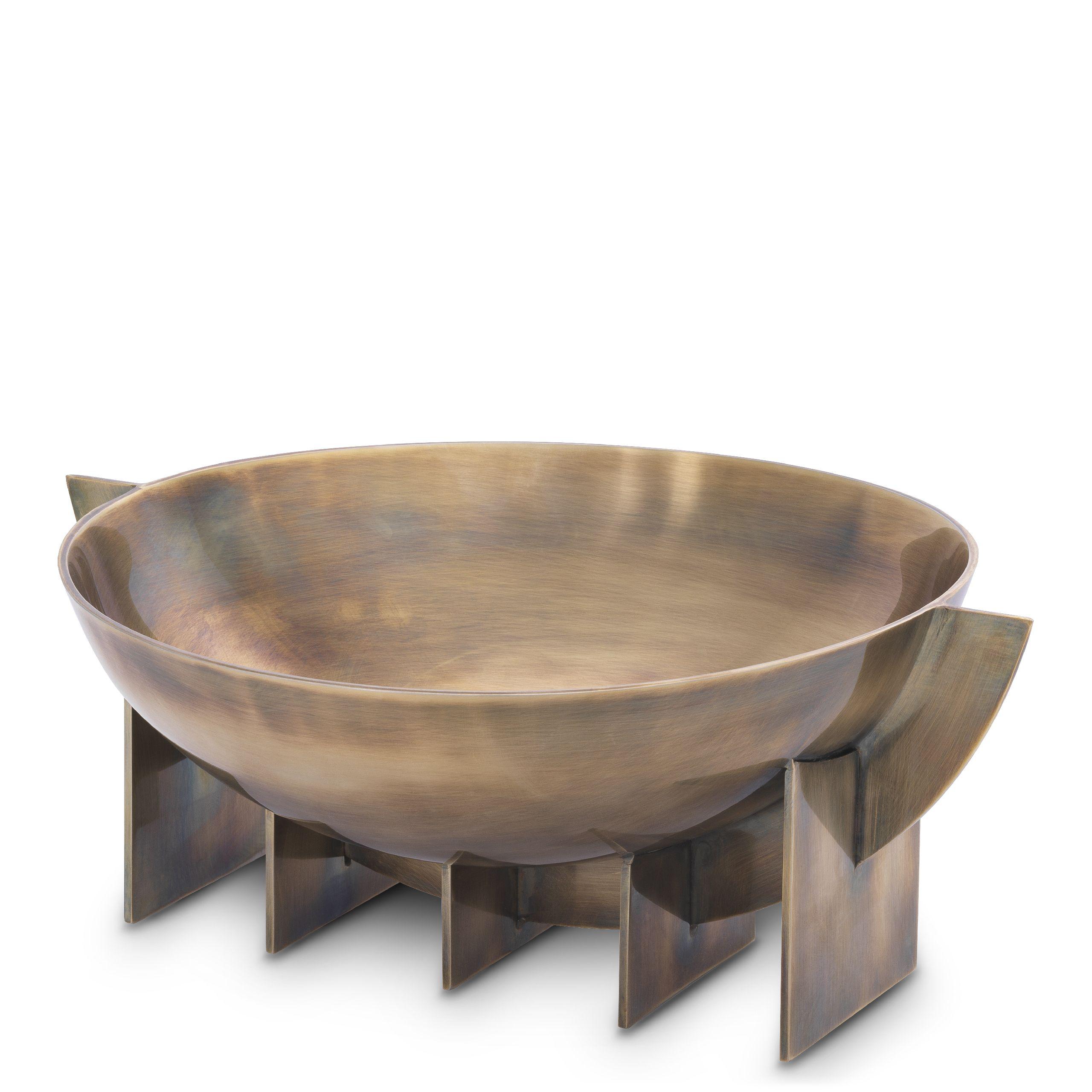 vintage brass finish