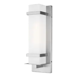 Satin Aluminum Bulb(s) Not Included