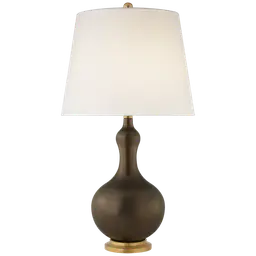 Matte Bronze 13" x 17" x 13" Linen