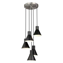 Brushed Nickel LED Bulb(s) Included