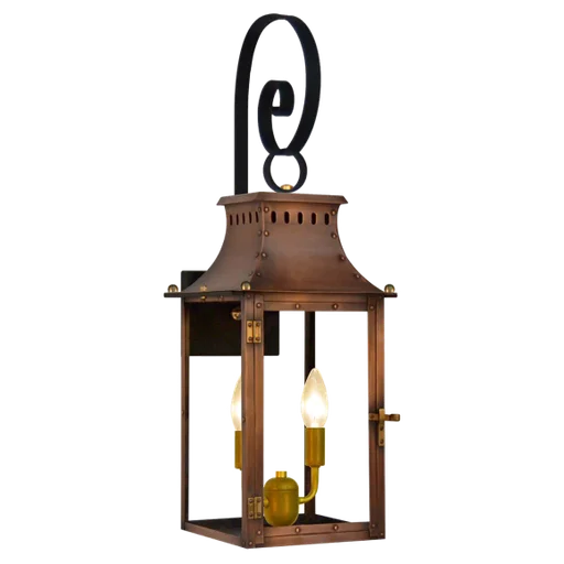 Купить Уличное бра Market Street 16" Top Scroll Wall Lantern в интернет-магазине roooms.ru