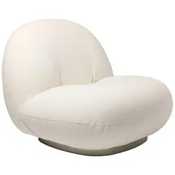 Pearl Gold/ GUBI Ivory Upholstery