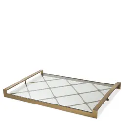 brushed brass finish | clear glass