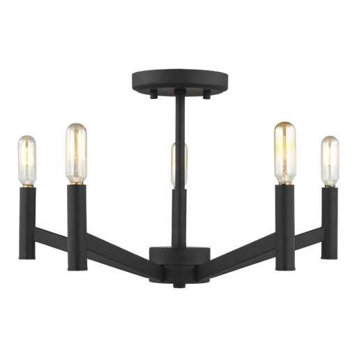 Купить Накладной светильник Vector Five Light Semi-Flush Mount в интернет-магазине roooms.ru