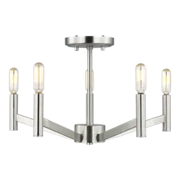 Brushed Nickel Bulb(s) Not Included