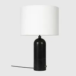 Large,Black Marble, Canvas, White,White
