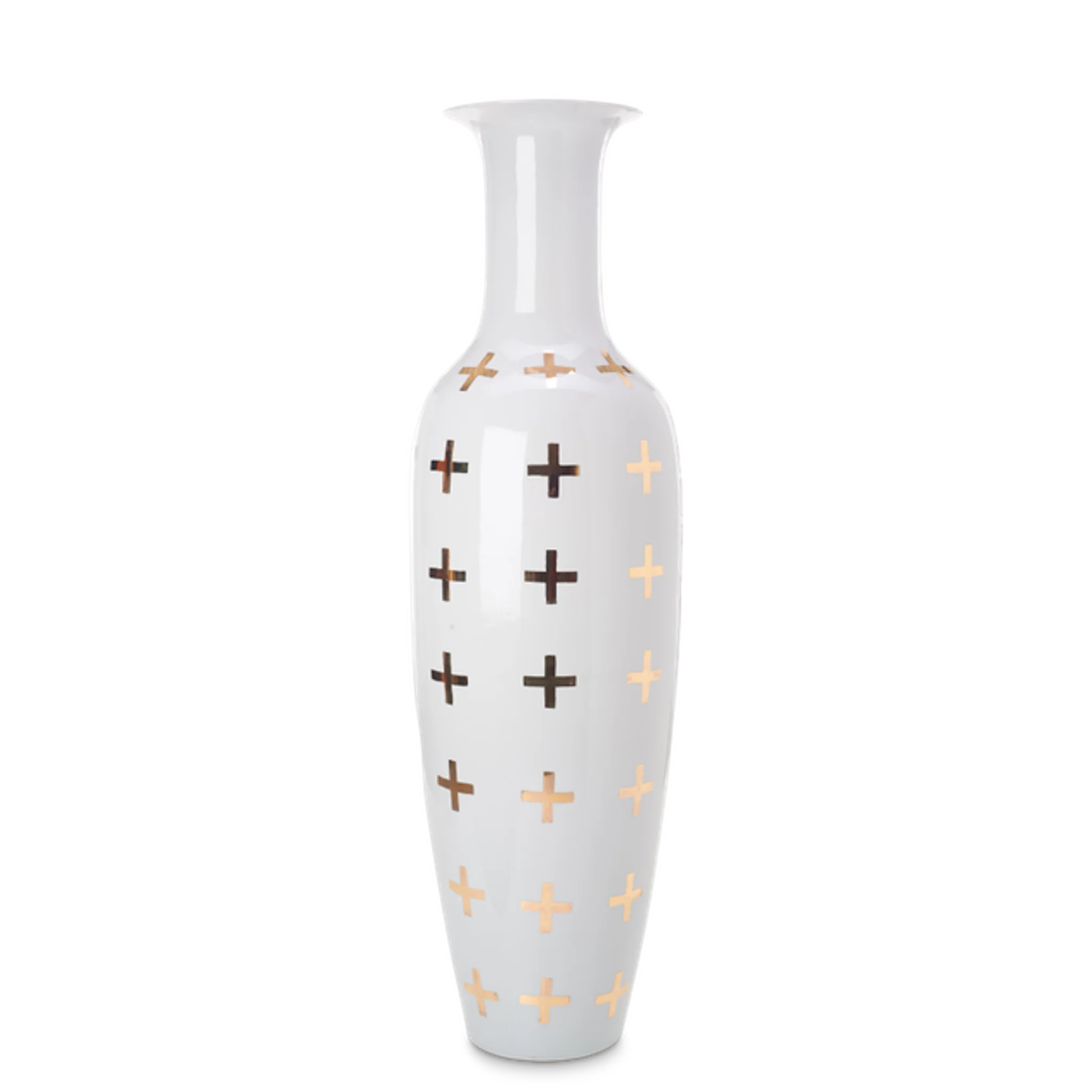 Купить Ваза Gold Crosses Vase в интернет-магазине roooms.ru