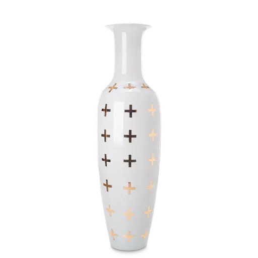 Купить Ваза Gold Crosses Vase в интернет-магазине roooms.ru