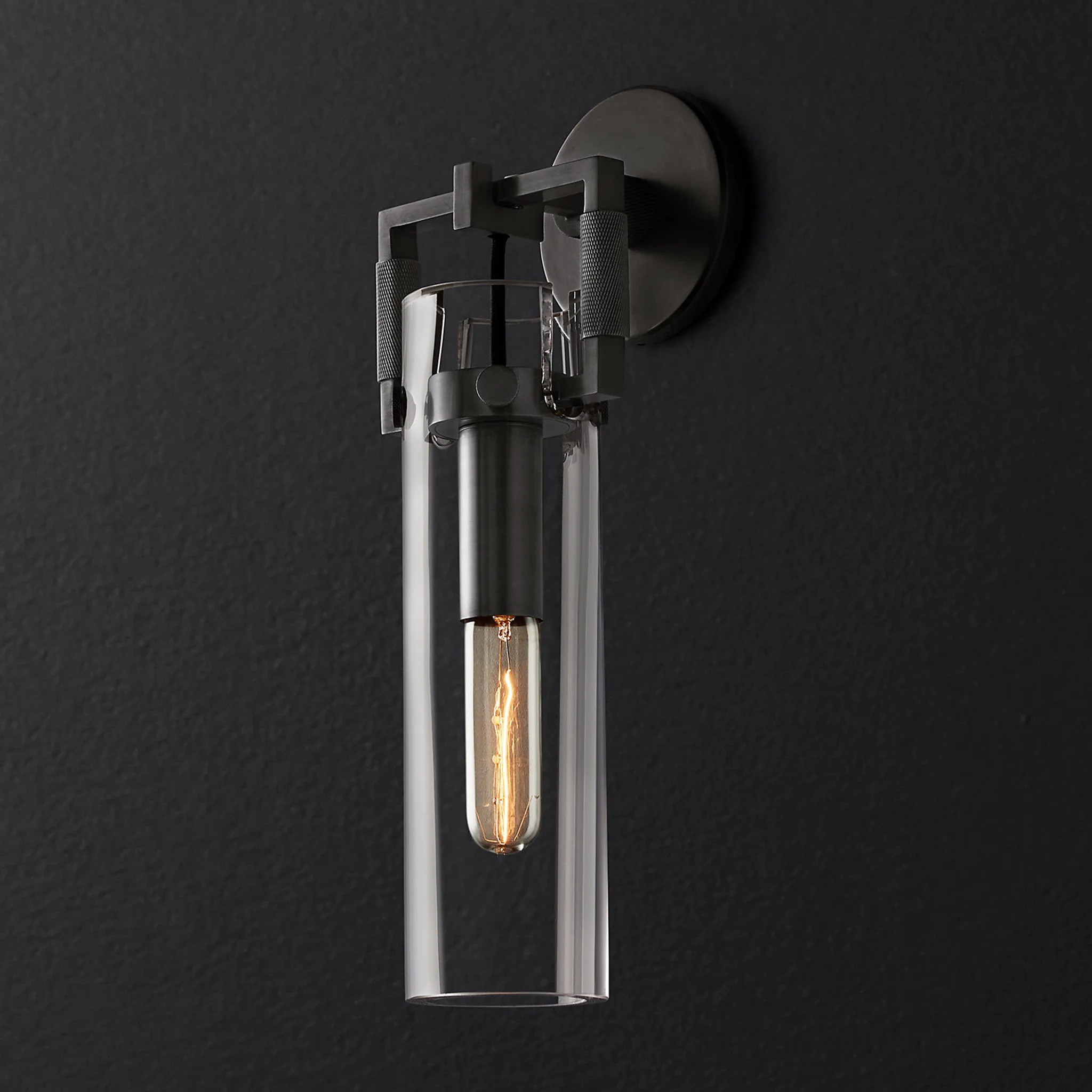 Купить Бра Machinist Glass Cylinder Sconce 12" в интернет-магазине roooms.ru