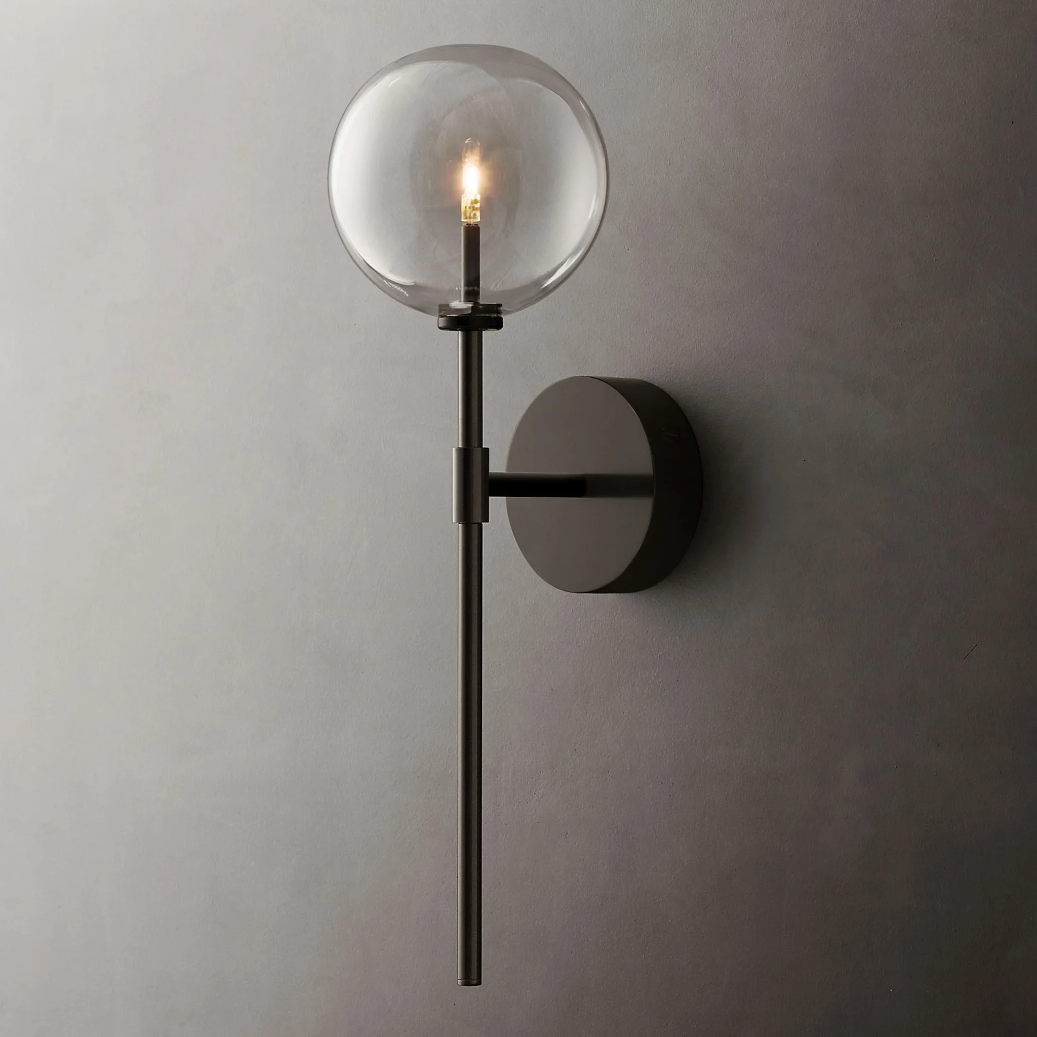 Купить Бра Glass Globe Sconce в интернет-магазине roooms.ru