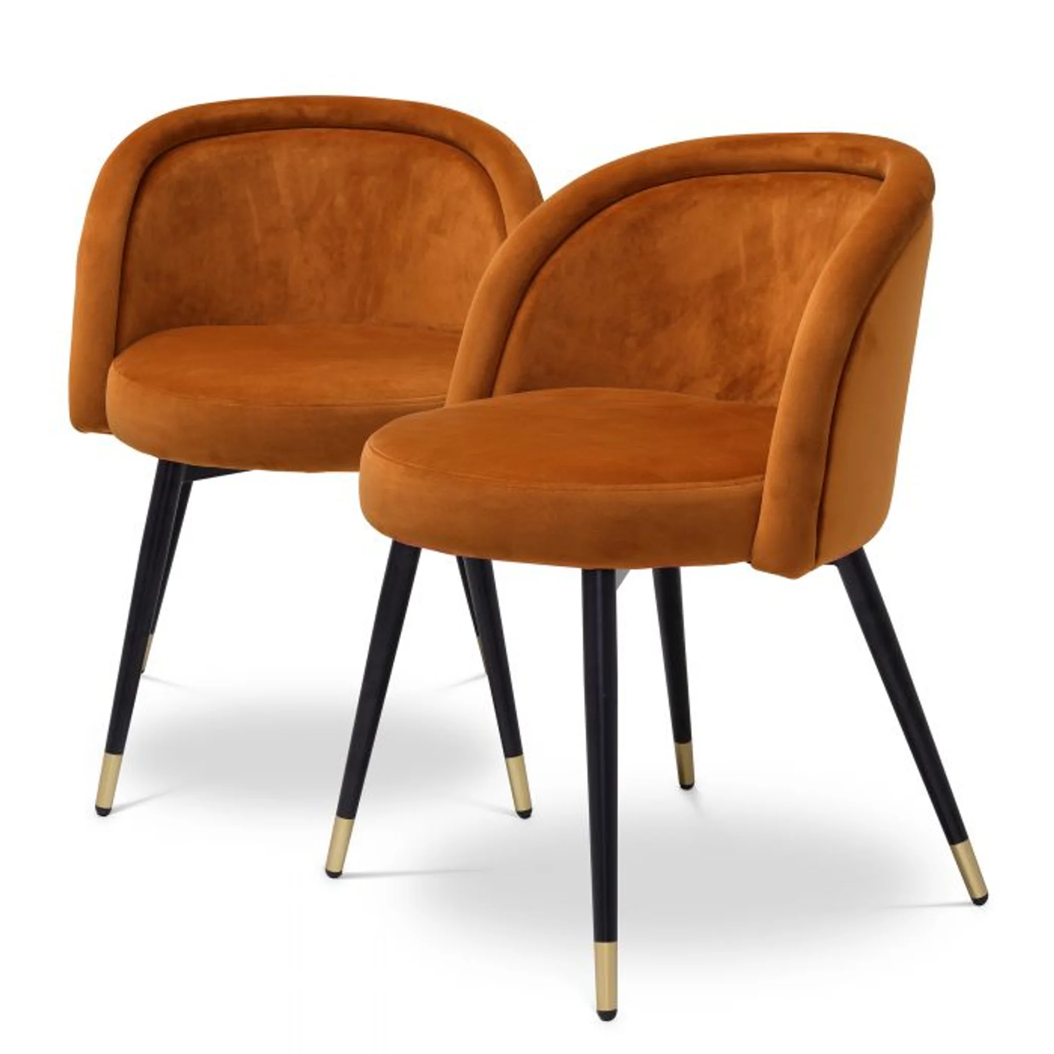 Купить Стул без подлокотника Dining Chair Chloé set of 2 в интернет-магазине roooms.ru