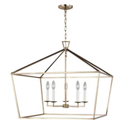 Satin Brass LED Bulb(s) Included