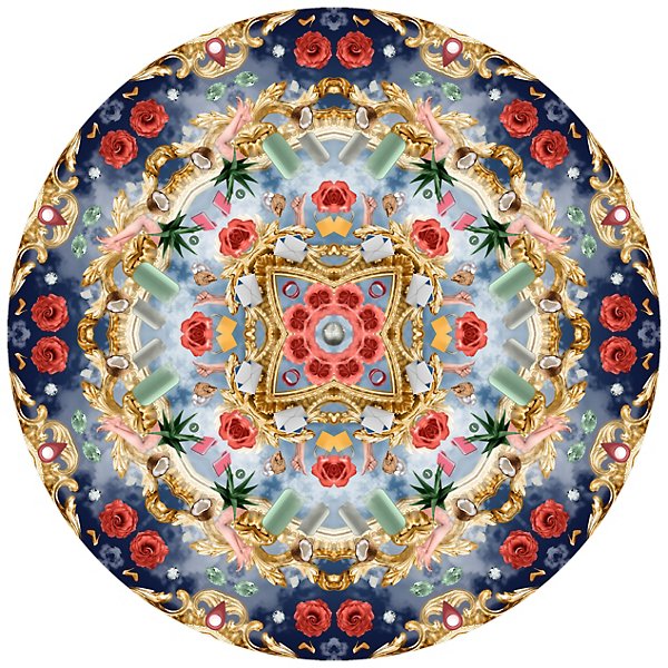 8.2 Ft. Diameter,Royal,Wool