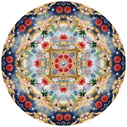 8.2 Ft. Diameter,Royal,Wool